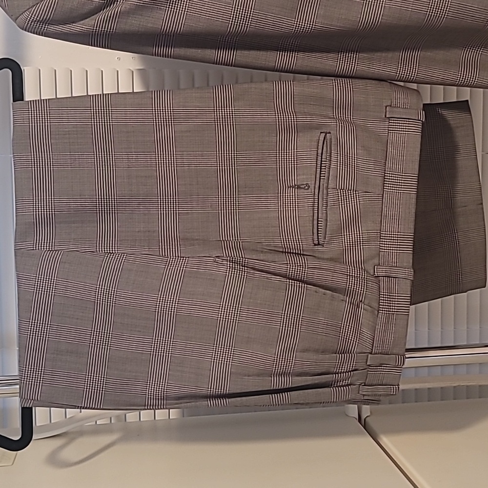 Marc Jeffries/Grey Plaid suit